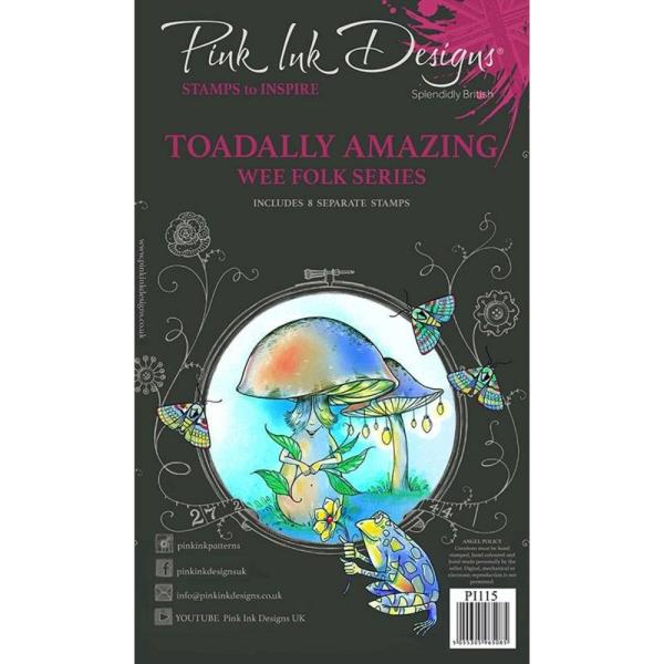 Pink Ink Designs - Stempelset "Toadally Amazing" Clear Stamps