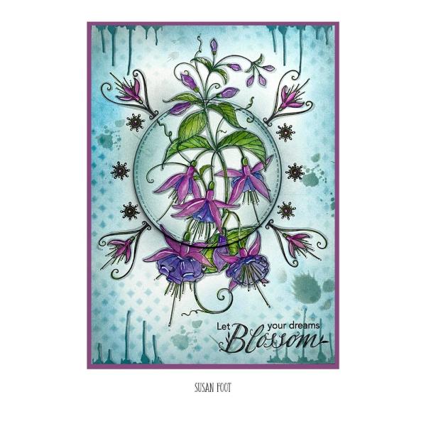 Pink Ink Designs - Stempelset "Flamboyant Fuchsia" Clear Stamps