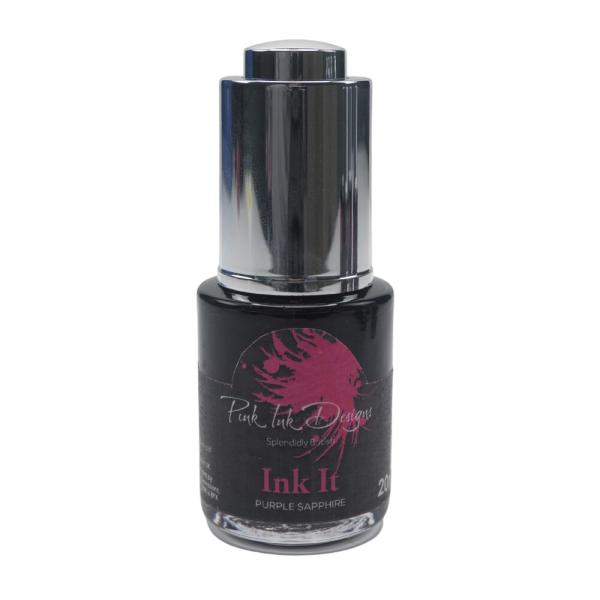 Pink Ink Designs - Flüssige Aquarellfarbe "Purple Sapphire" Ink It 20ml