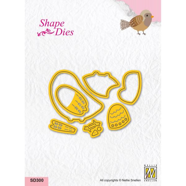 Nellie Snellen - Stanzschablone "Bird" Shape Dies