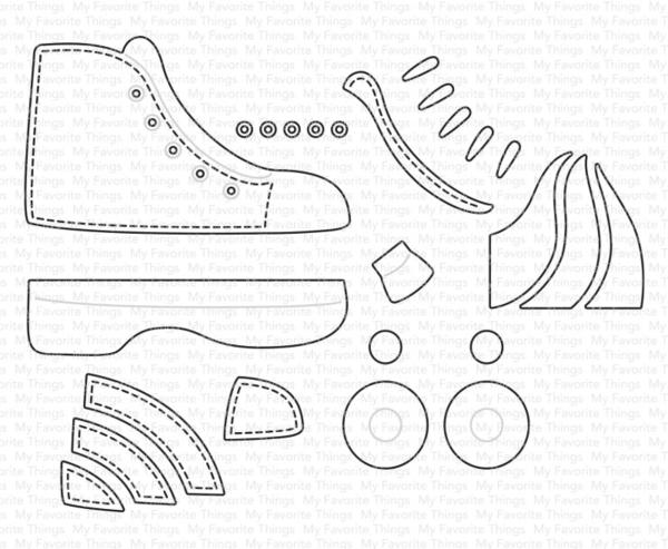 My Favorite Things - Stanzschablone "Roller Skate" Die-namics