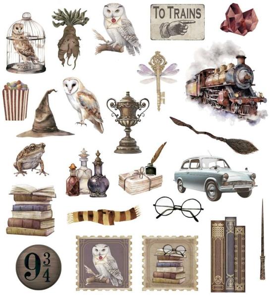 Papers For You - Stanzteile "Wizarding Adventure II" Die Cuts