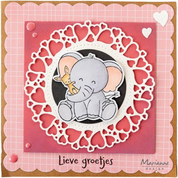 Marianne Design - Stanzschablone "Circle of Hearts" Craftables Dies