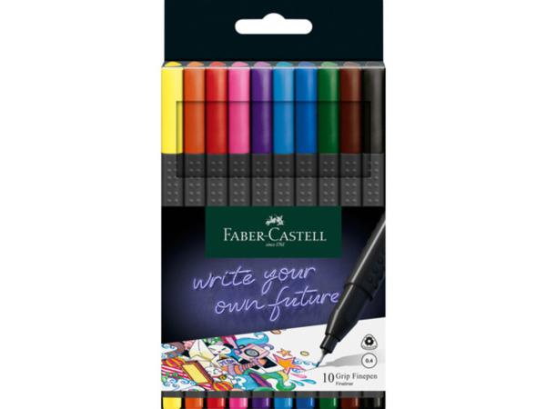 Faber Castell "Fineliner 0,4mm" 10 Stück