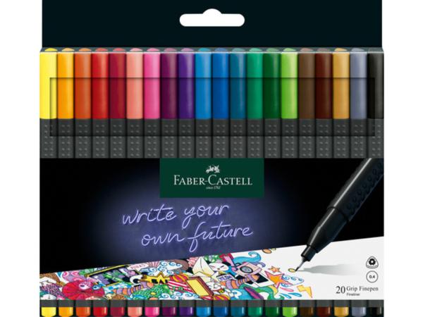 Faber Castell "Fineliner 0,4 mm" 20 Stück