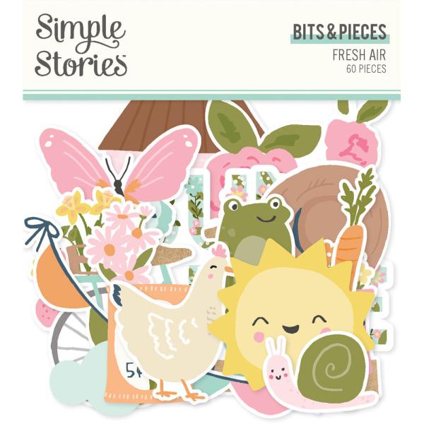 Simple Stories - Stanzteile "Fresh Air" Bits & Pieces 