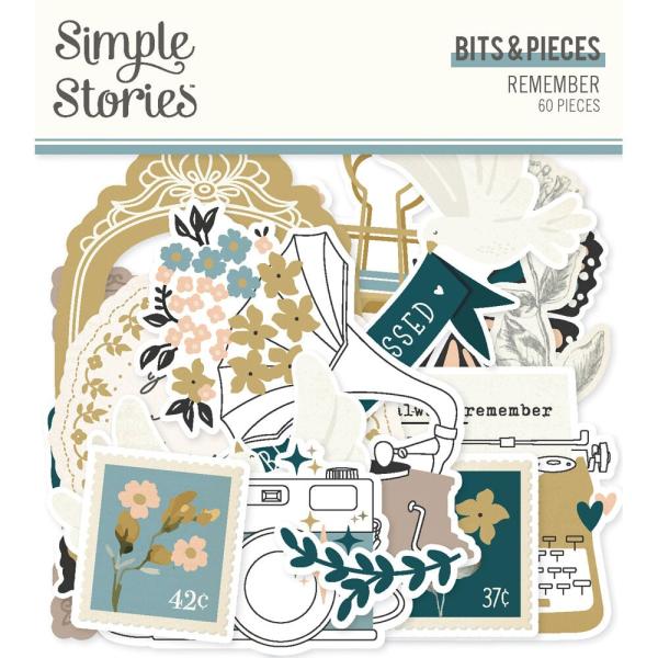 Simple Stories - Stanzteile "Remember" Bits & Pieces 