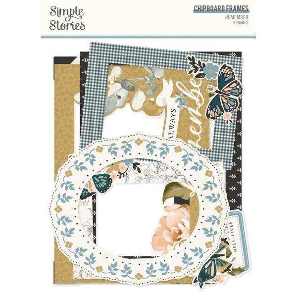 Simple Stories - Chipboard Frames "Remember" 