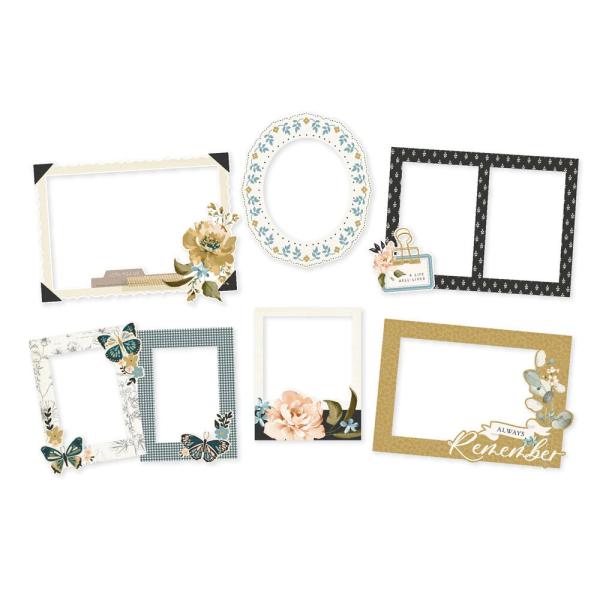 Simple Stories - Chipboard Frames "Remember" 