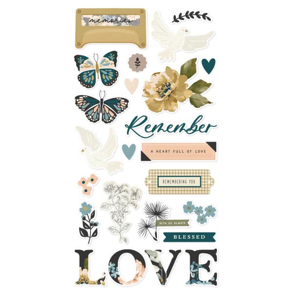 Simple Stories - Collectors Essential Kit "Remember" 12 Bogen Designpapier