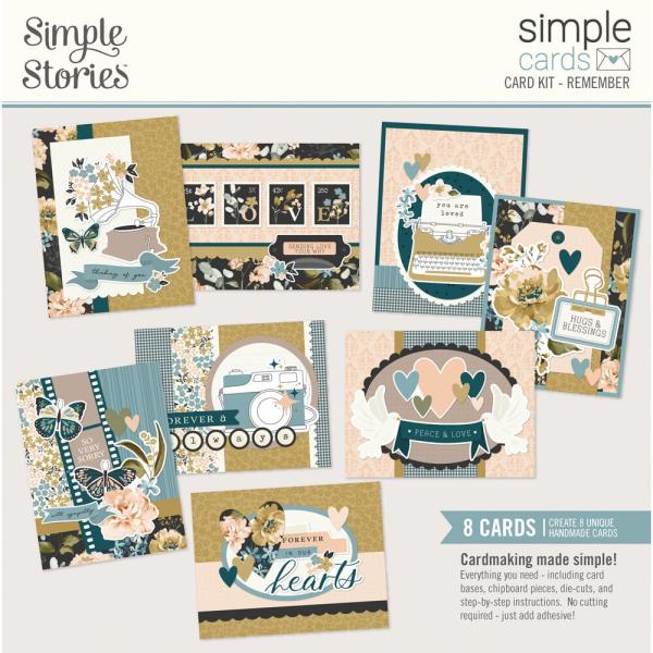 Simple Stories - Cards Kit "Remember"