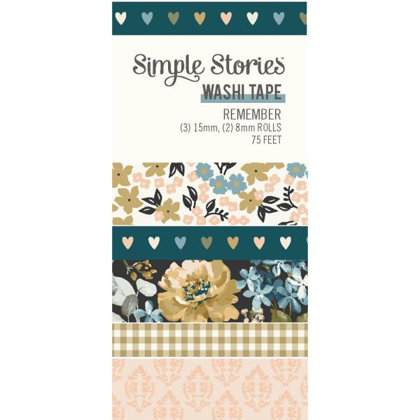 Simple Stories - Washi Tape "Remember"