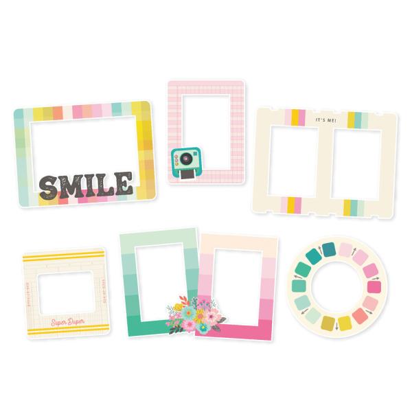 Simple Stories - Chipboard Frames "True Colors" 