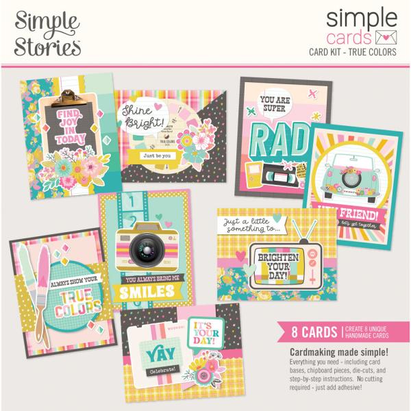 Simple Stories - Cards Kit "True Colors"