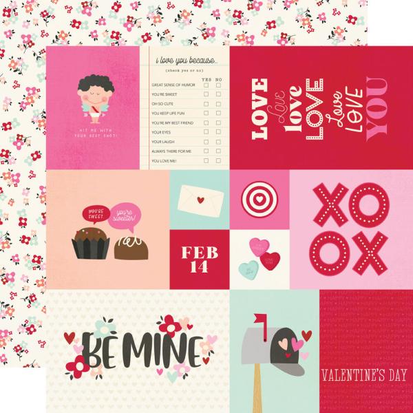 Simple Stories - Collections Kit "Valentine's Day" 12 Bogen Designpapier