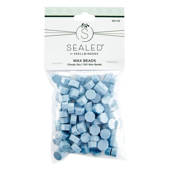 Spellbinders - Wachsperlen "Cloudy Sky" Wax Beads 