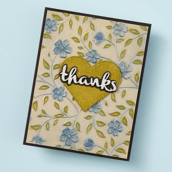 Spellbinders - Prägefolder "Flowers & Foliage" Embossingfolder