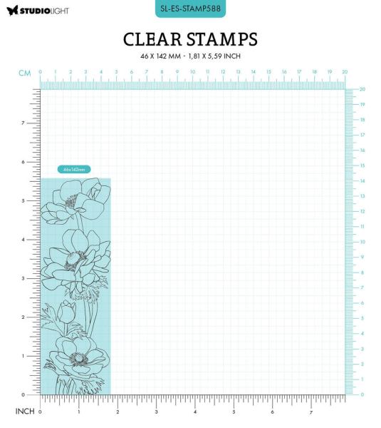 Studio Light - Stempel "Anemone" Clear Stamps