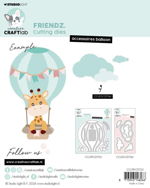 Creative Craft Lab - Studio Light - Stanzschablone "Accessoires Balloon" Dies