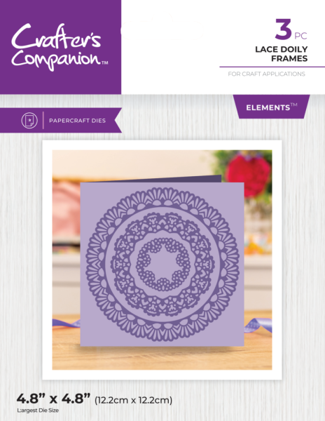 Gemini - Stanzschablone "Lace Doily Frames" Elements Dies