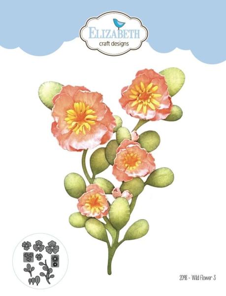 Elizabeth Craft Designs - Stanzschalone "Wild Flower 3" Dies