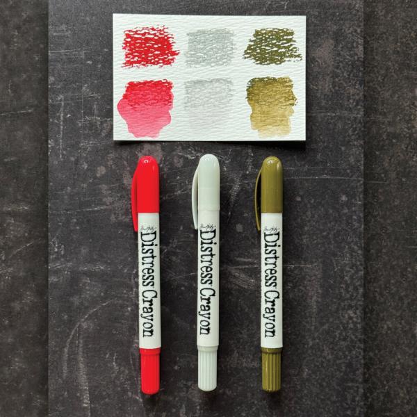 Ranger - Stifte "Distress Crayons Nr. 15" Design by Tim Holtz