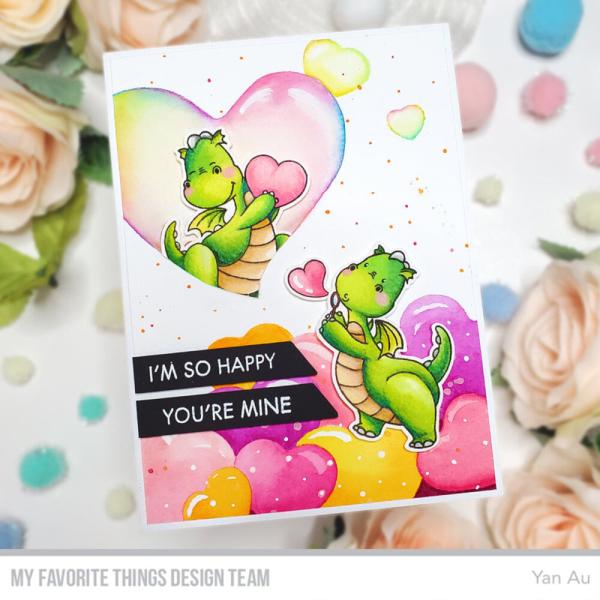 My Favorite Things Stempelset "Darling Dragons" Clear Stamps