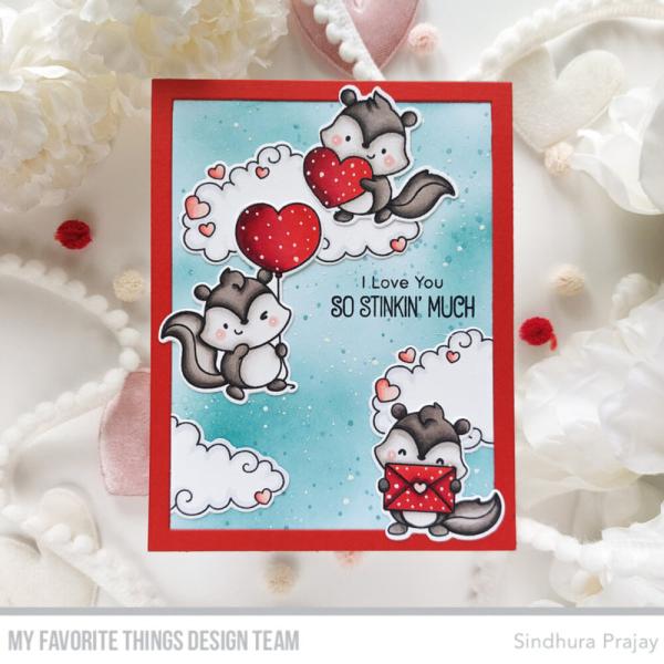 My Favorite Things Stempelset "Scent-sational Skunks" Clear Stamps