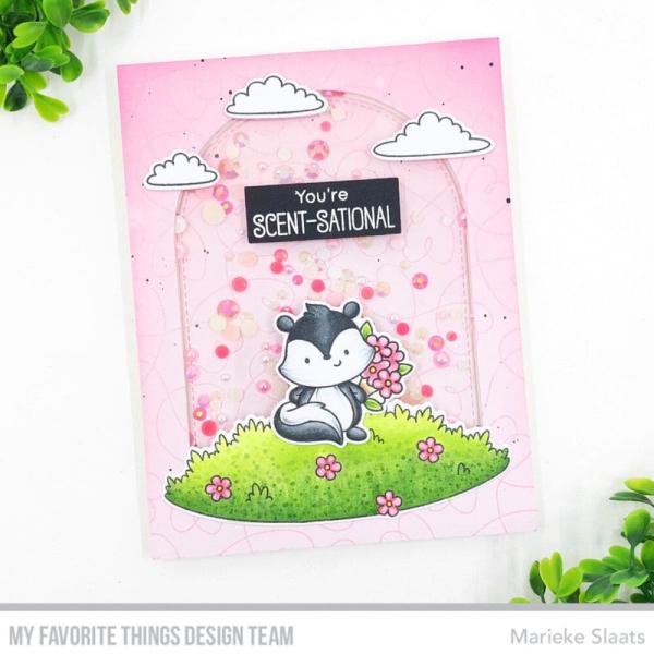 My Favorite Things - Stanzschablone & Stempelset "Scent-sational Skunks" Die-namics & Clear Stamps