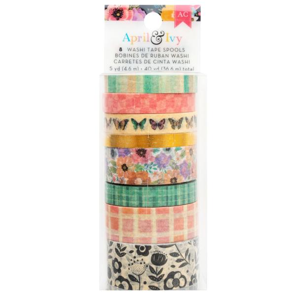 American Crafts - Decorative Tape "April and Ivy" Washi Tape