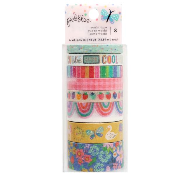 American Crafts - Decorative Tape "Cool Girl" Washi Tape