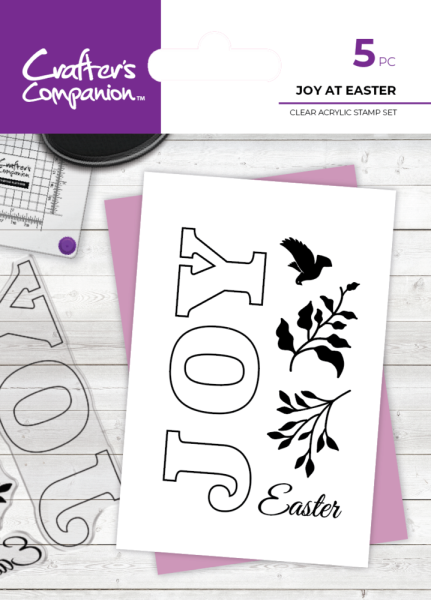 Crafters Companion - Stempelset "Joy At Easter" Clear Stamps