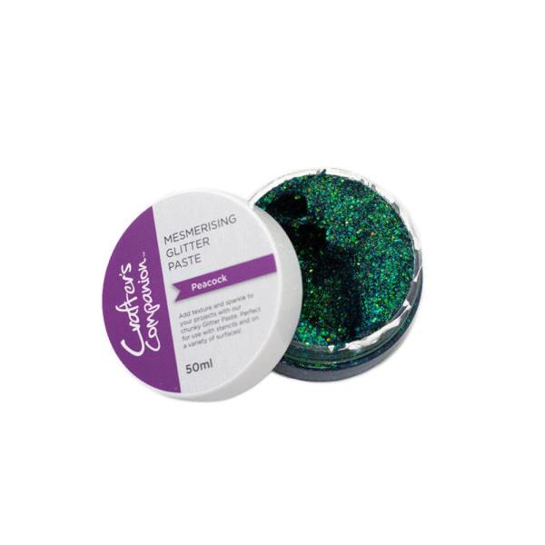 Crafters Companion - Glitter Paste "Peacock" 