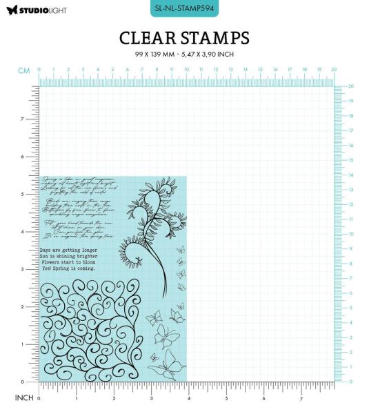 Studio Light - Stempelset "Nature Lover" Clear Stamps