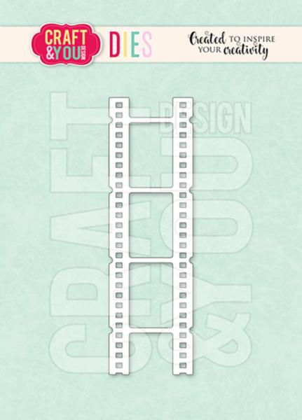 Craft & You Design - Stanzschablone "Film Strip 3x10 cm" Dies