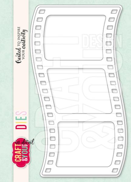 Craft & You Design - Stanzschablone "Film Strip 8x14 cm" Dies