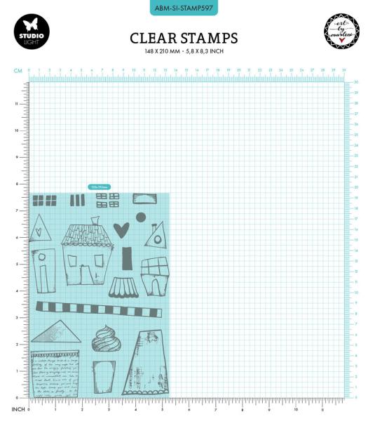 Art By Marlene - Stempelset "Home Alone" Signature Collection Clear Stamps