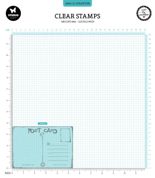 Art By Marlene - Stempel "Post Card" Signature Collection Clear Stamps