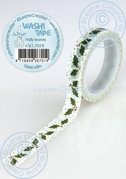 Leane Creatief "Holly Leaves" Washi Tape