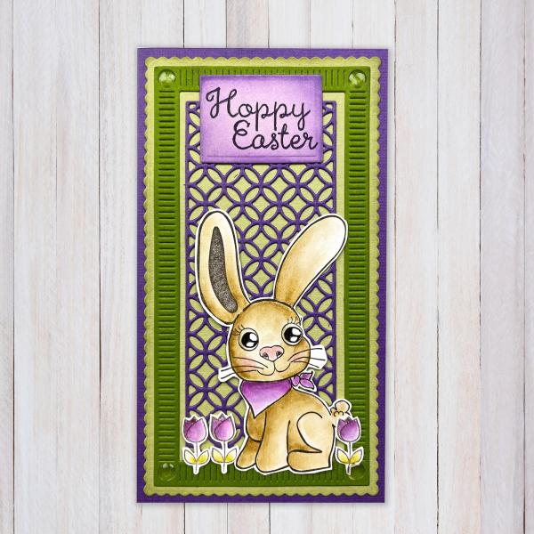 Nellie Snellen - Stempelset"Hoppy Easter" Clear Stamps Cuties