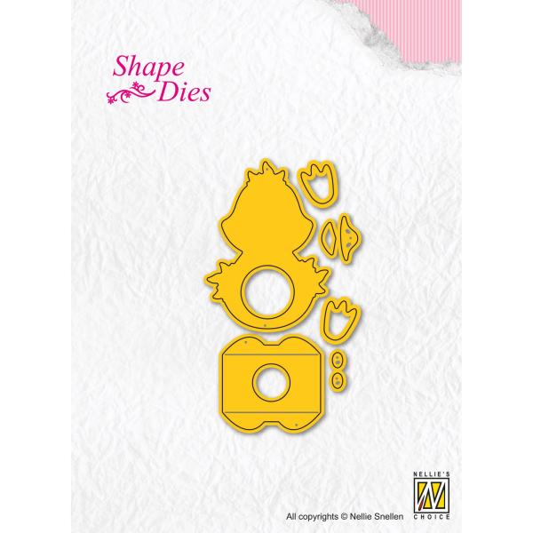 Nellie Snellen - Stanzschablone "Eggholder" Shape Dies