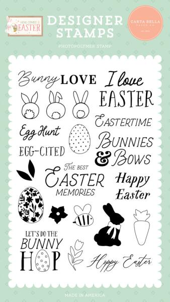 Carta Bella - Stempelset "Bunny Hop" Clear Stamps