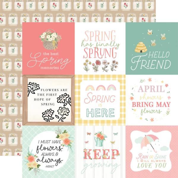 Carta Bella - Designpapier "Here Comes Spring" Collection Kit 12x12 Inch - 12 Bogen  