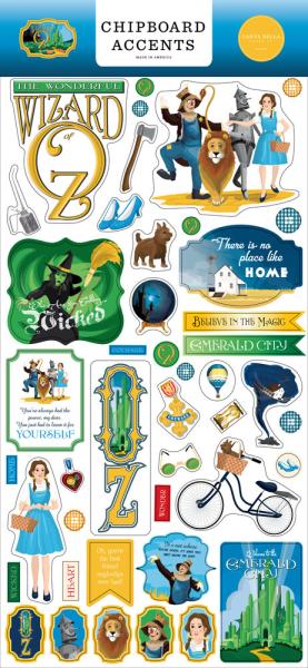 Carta Bella - Chipboard Sticker 6x13 Inch "Wizard Of Oz "