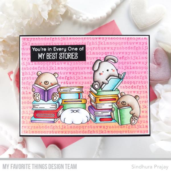 My Favorite Things Stempelset "Books & Buddies" Clear Stamps