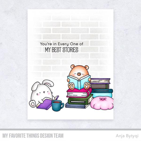 My Favorite Things Stempelset "Books & Buddies" Clear Stamps