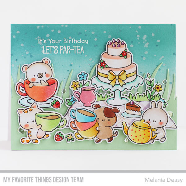 My Favorite Things Stempelset "Tea Party Pals" Clear Stamps