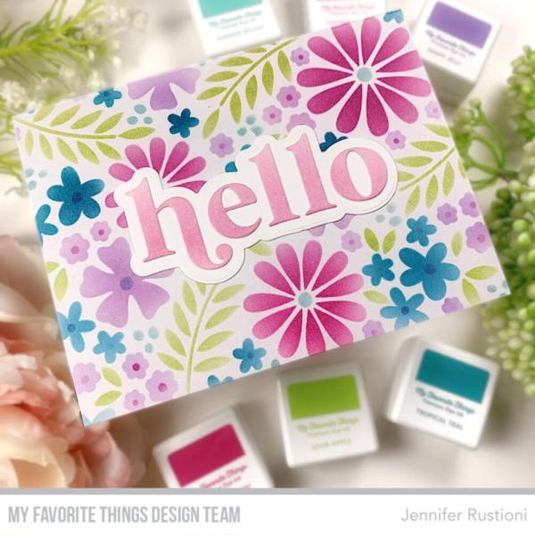 My Favorite Things - Stanzschablone "Essential Hello" Die-namics