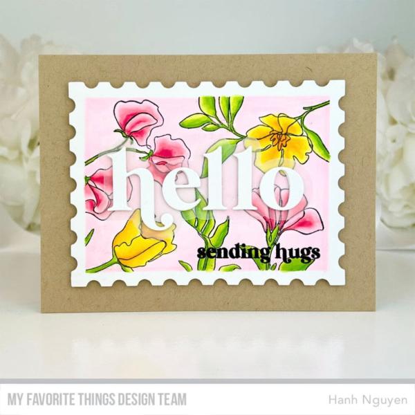 My Favorite Things Stempelset "Sketchy Blooms" Clear Stamps