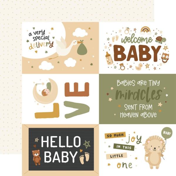 Echo Park - Designpapier "Special Delivery Baby" Collection Kit 12x12 Inch - 12 Bogen